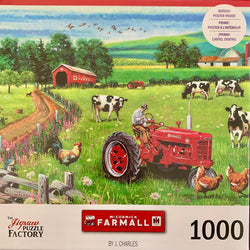 On the Farm McCormick Farmall 1000 Piece Jigsaw Puzzle Leap Year (ONLINE ORDER ONLY)