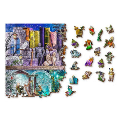 Once Upon a Fairytale 2000 Piece Wood Jigsaw Puzzle Wooden City (ONLINE ORDER ONLY)