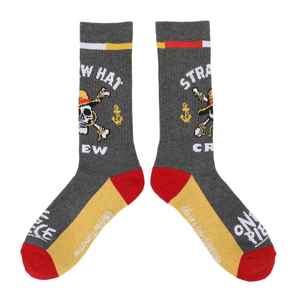 One Piece 3-Pair Crew Socks Pack (Online Order Only)