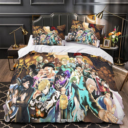 One-Punch Man Bedding Set Pattern Quilt Cover Without Filler (Online Order Only)