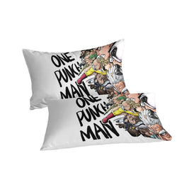 One-Punch Man Bedding Set Pattern Quilt Cover Without Filler (Online Order Only)