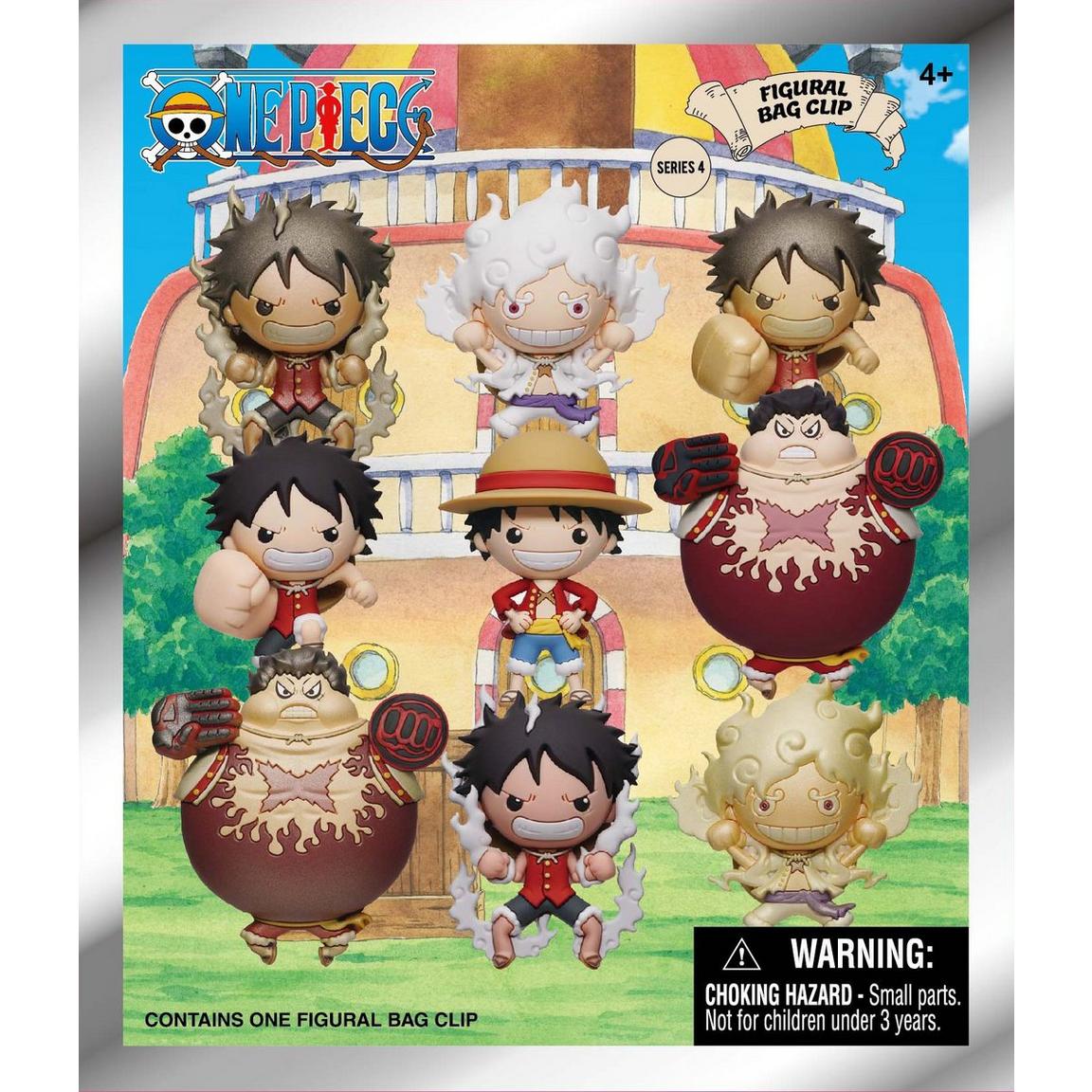 One Piece 3D Foam Bag Clip Blind Bag Series 4 (ONLINE ORDER ONLY)