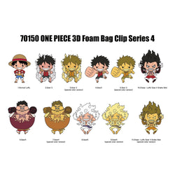 One Piece 3D Foam Bag Clip Blind Bag Series 4 (ONLINE ORDER ONLY)