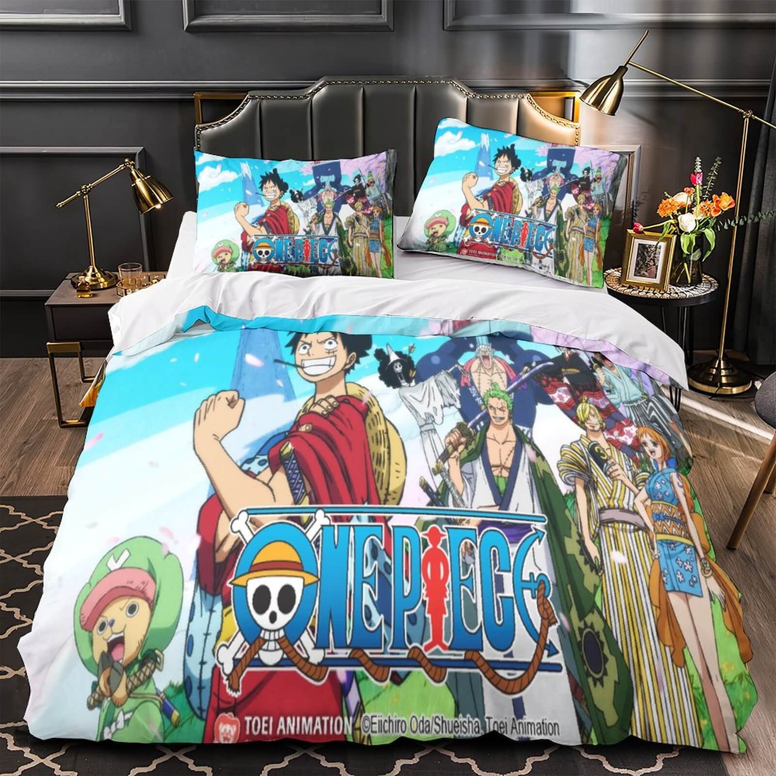 One Piece Bedding Set Pattern Quilt Duvet Cover Without Filler (Online Order Only)