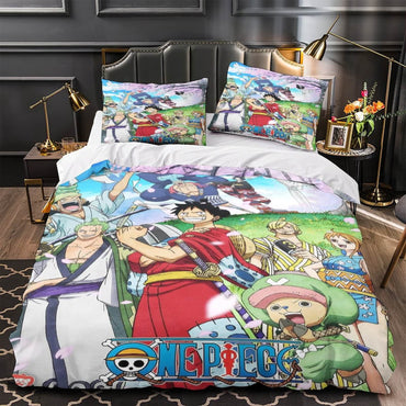 One Piece Bedding Set Pattern Quilt Duvet Cover Without Filler (Online Order Only)