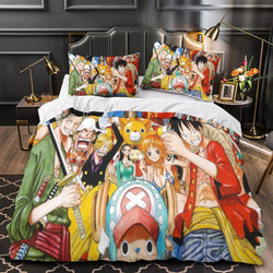 One Piece Bedding Set Pattern Quilt Duvet Cover Without Filler (Online Order Only)