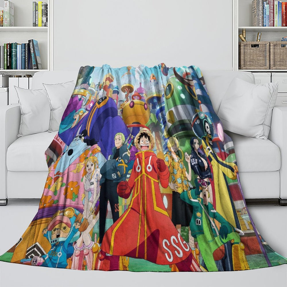 One Piece Blanket Flannel Fleece Throw Room Decoration (Online Order Only)