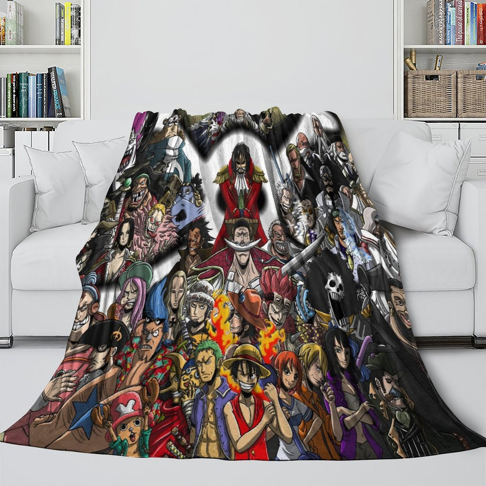One Piece Blanket Flannel Fleece Throw Room Decoration (Online Order Only)
