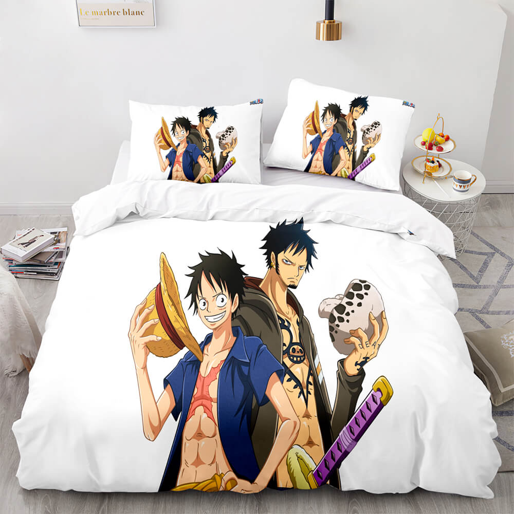 One Piece Cosplay Bedding Sets Quilt Covers Without Filler (Online Order Only)