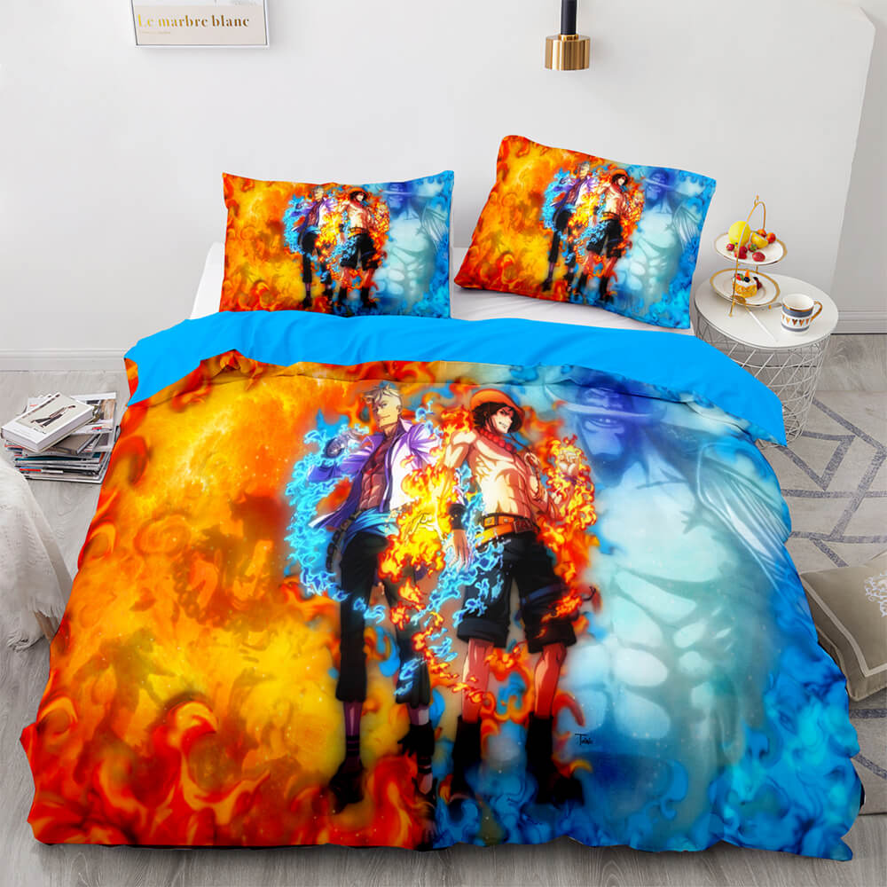 One Piece Cosplay Bedding Sets Quilt Covers Without Filler (Online Order Only)
