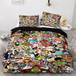 One Piece Pattern Bedding Sets Full Quilt Covers Without Filler (Online Order Only)