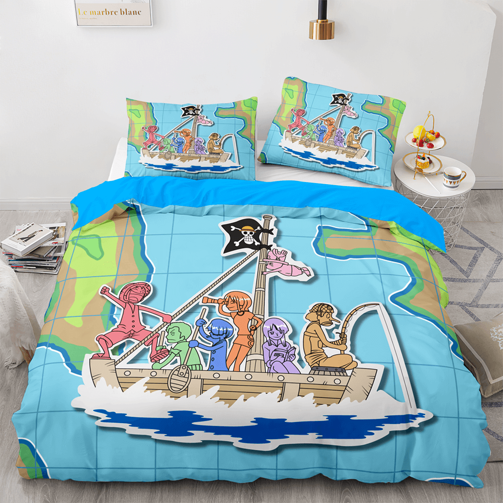 One Piece Pattern Bedding Sets Full Quilt Covers Without Filler (Online Order Only)