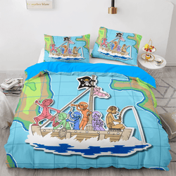 One Piece Pattern Bedding Sets Full Quilt Covers Without Filler (Online Order Only)