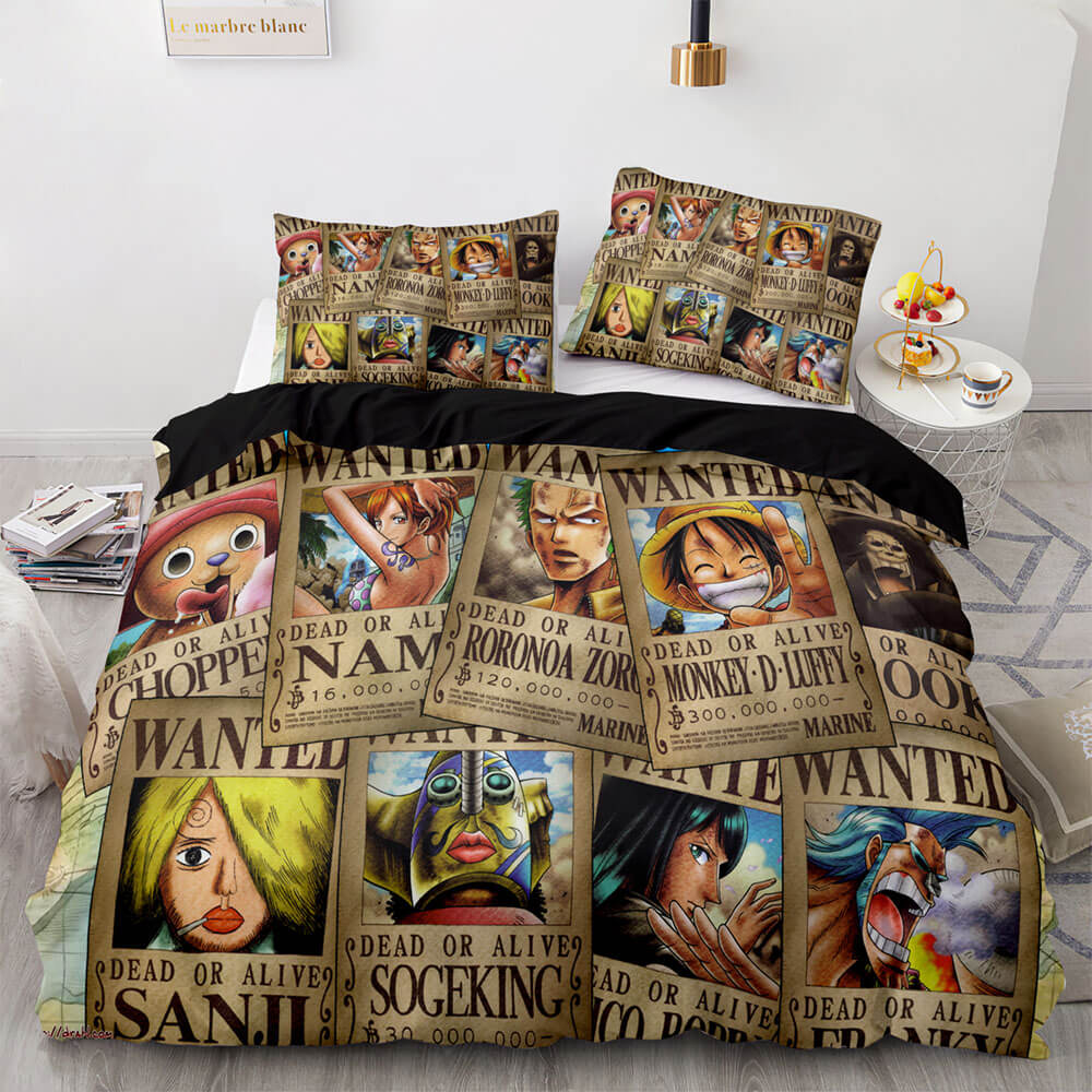 One Piece Pattern Bedding Sets Full Quilt Covers Without Filler (Online Order Only)