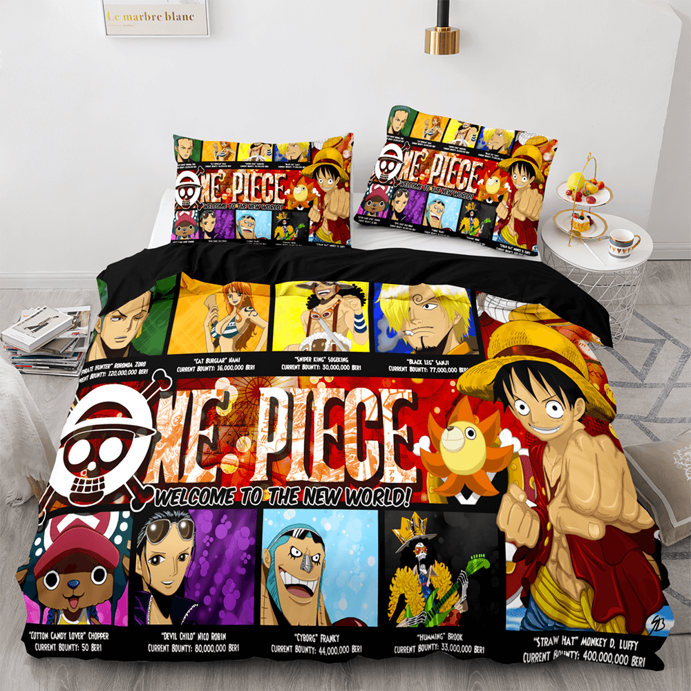 One Piece Pattern Bedding Sets Full Quilt Covers Without Filler (Online Order Only)