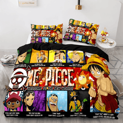 One Piece Pattern Bedding Sets Full Quilt Covers Without Filler (Online Order Only)