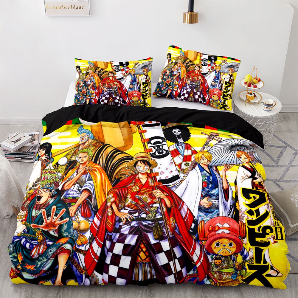 One Piece Pattern Bedding Sets Full Quilt Covers Without Filler (Online Order Only)