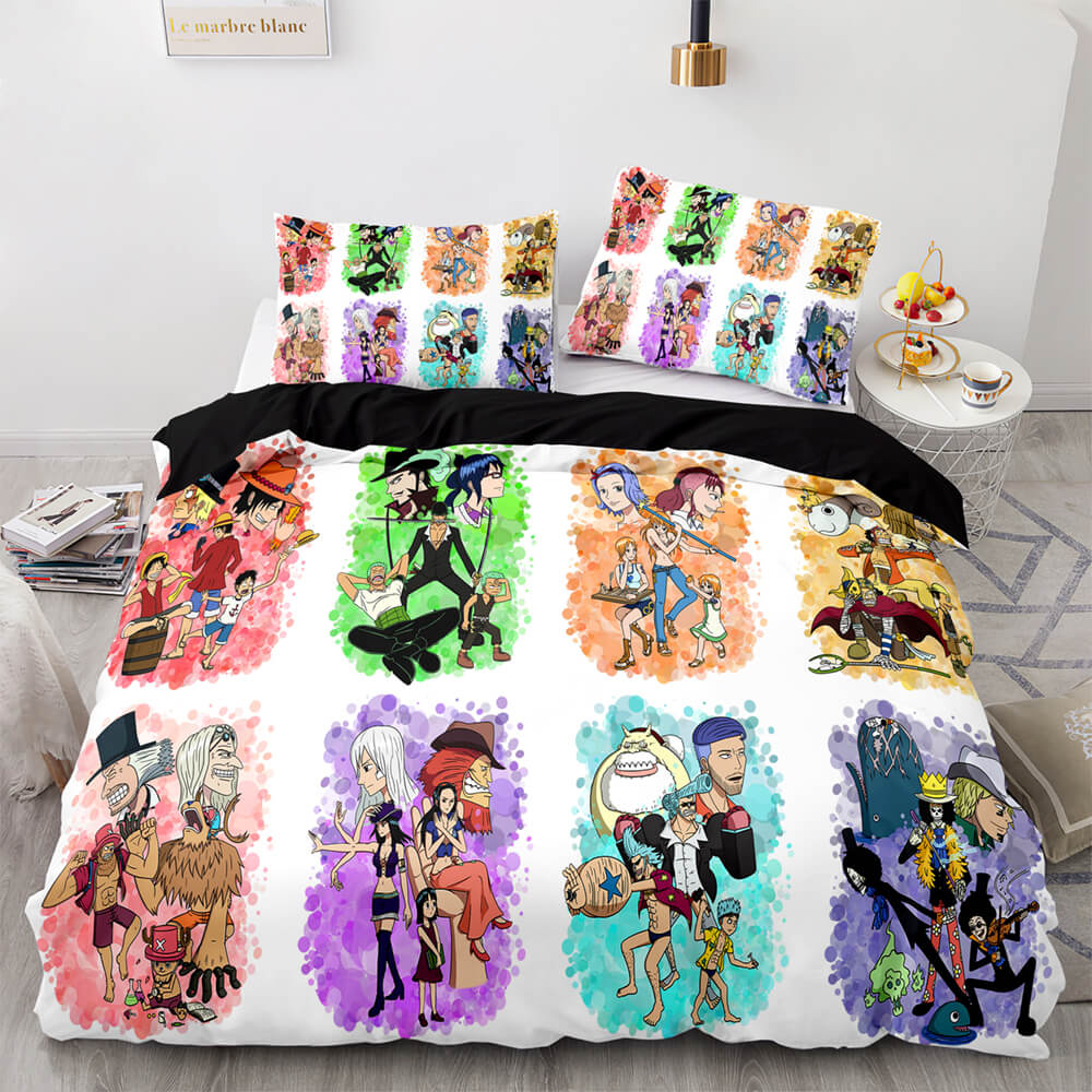 One Piece Bedding Sets Pattern Quilt Covers Room Decoration (Online Order Only)
