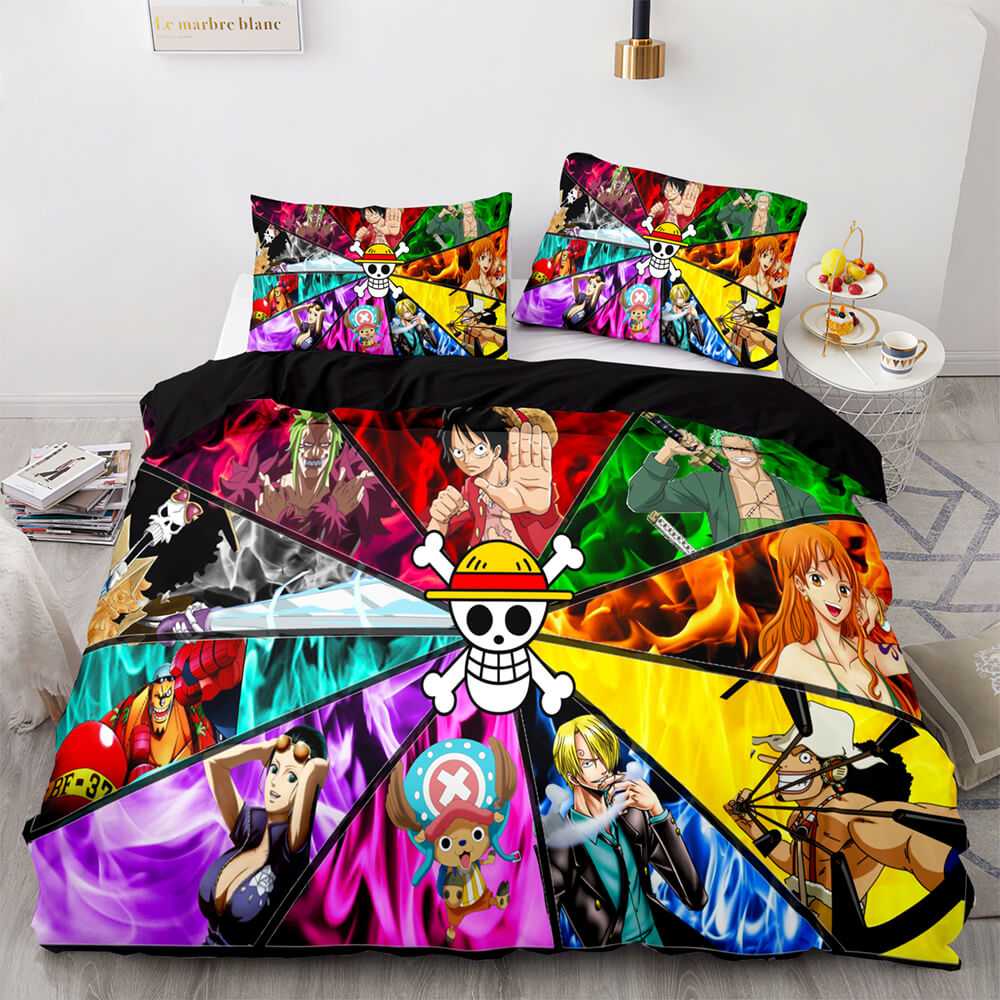 One Piece Bedding Sets Pattern Quilt Covers Room Decoration (Online Order Only)