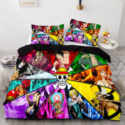 One Piece Bedding Sets Pattern Quilt Covers Room Decoration (Online Order Only)
