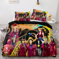 One Piece Bedding Sets Pattern Quilt Covers Room Decoration (Online Order Only)