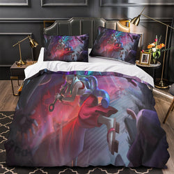 One Piece Film Red Bedding Set Kids Quilt Duvet Cover Without Filler (Online Order Only)