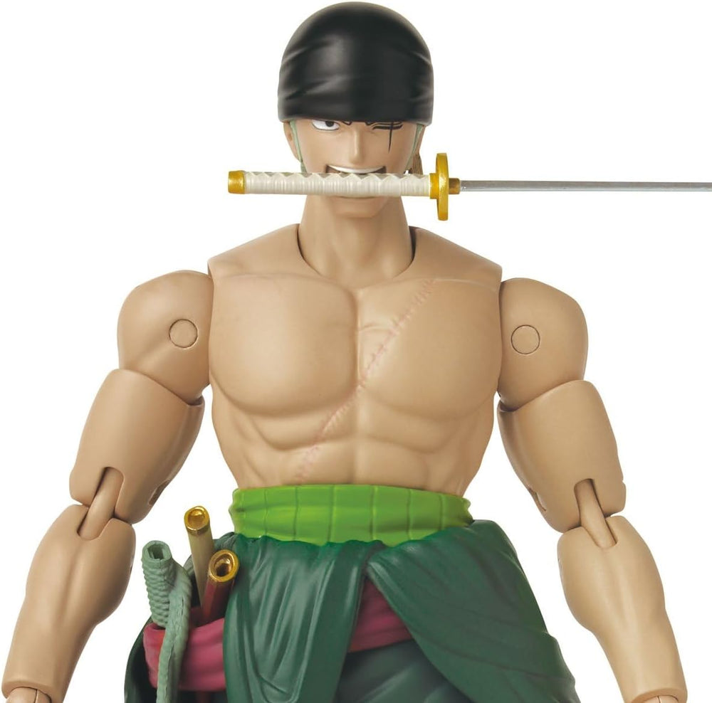 One Piece Roronoa Zoro Three Sword Style Anime Heroes Action Figure (Online Order Only)