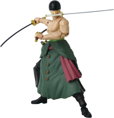 One Piece Roronoa Zoro Three Sword Style Anime Heroes Action Figure (Online Order Only)