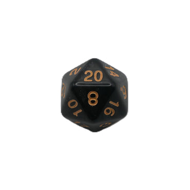 Onix's Core - 7 Piece DnD Dice Set | Acrylic RPG Gaming Dice (ONLINE ORDER ONLY)