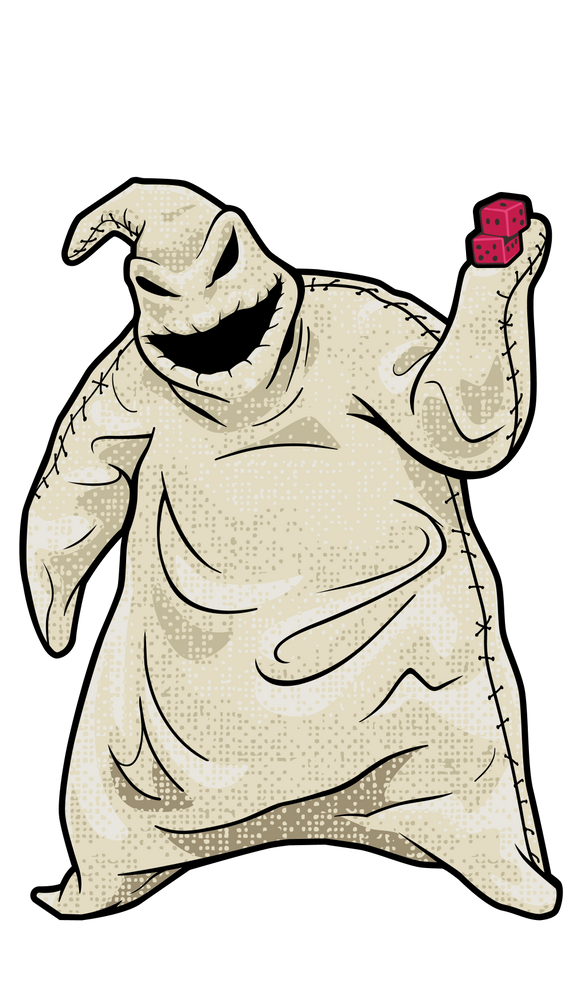 FiGPiN: Nightmare Before Christmas - Oogie Boogie #259 (ONLINE ORDER ONLY)