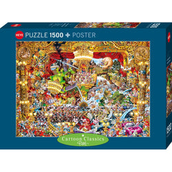 Opera Chaotica Cartoon Classics 1500 Piece Jigsaw Puzzle Heye (ONLINE ORDER ONLY)