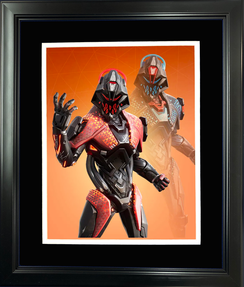 Framed Oppressor Legendary Fortnite Skin 11"x14" Video Game Photo (ONLINE ORDER ONLY)