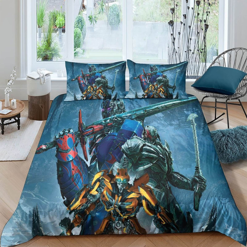 Optimus Prime Bedding Set Quilt Duvet Cover Without Filler (Online Order Only)