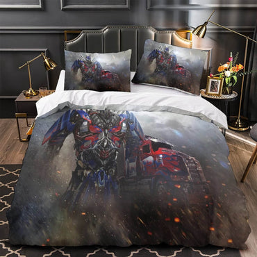 Optimus Prime Bedding Set Quilt Duvet Cover Without Filler (Online Order Only)