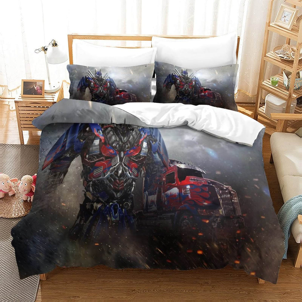 Optimus Prime Bedding Set Quilt Duvet Cover Without Filler (Online Order Only)