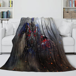 Optimus Prime Blanket Flannel Fleece Throw Room Decoration (Online Order Only)