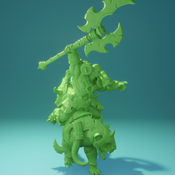 3D Printed Nafarrate Panther Rider Orc Set Orcs Army 28 32 mm D&D (Online Only)