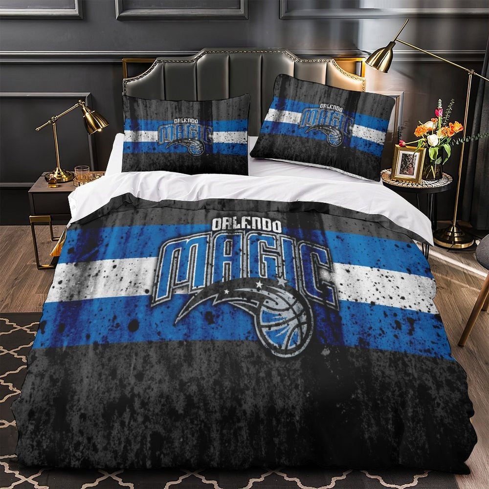 Orlando Magic Bedding Set Duvet Cover Without Filler (Online Order Only)