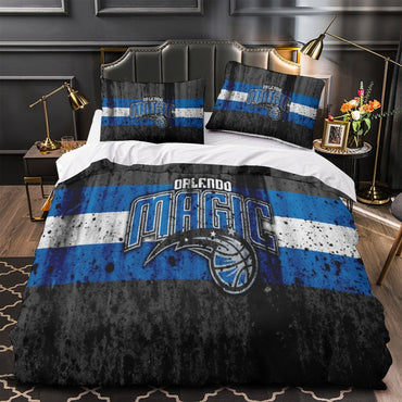 Orlando Magic Bedding Set Duvet Cover Without Filler (Online Order Only)