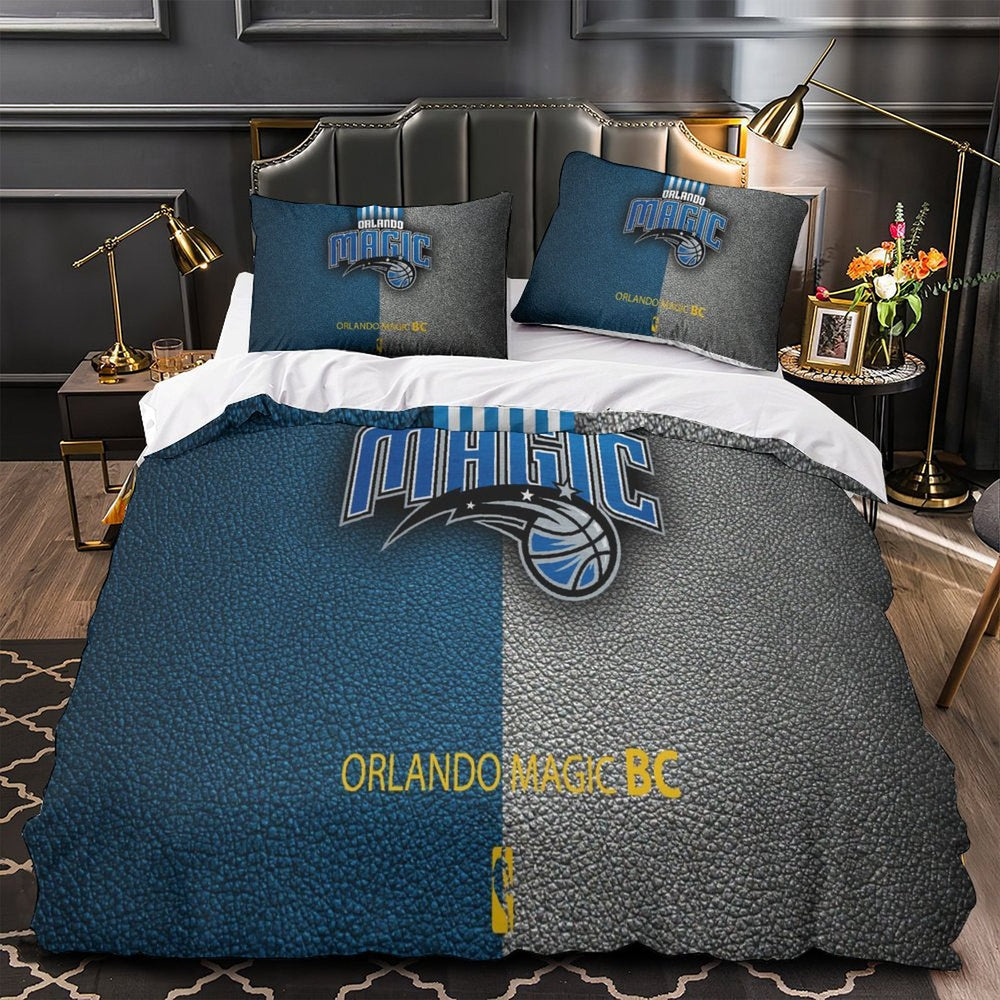 Orlando Magic Bedding Set Duvet Cover Without Filler (Online Order Only)