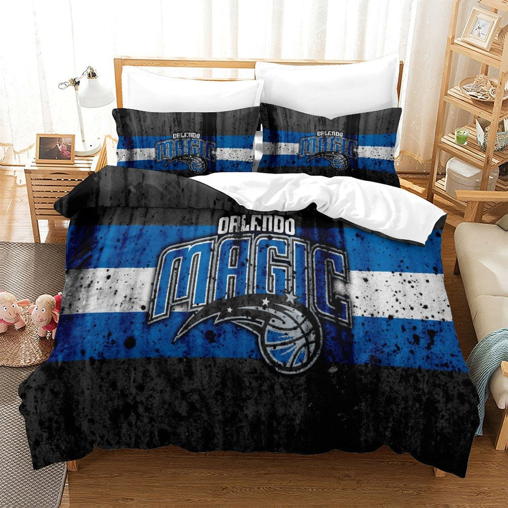 Orlando Magic Bedding Set Duvet Cover Without Filler (Online Order Only)