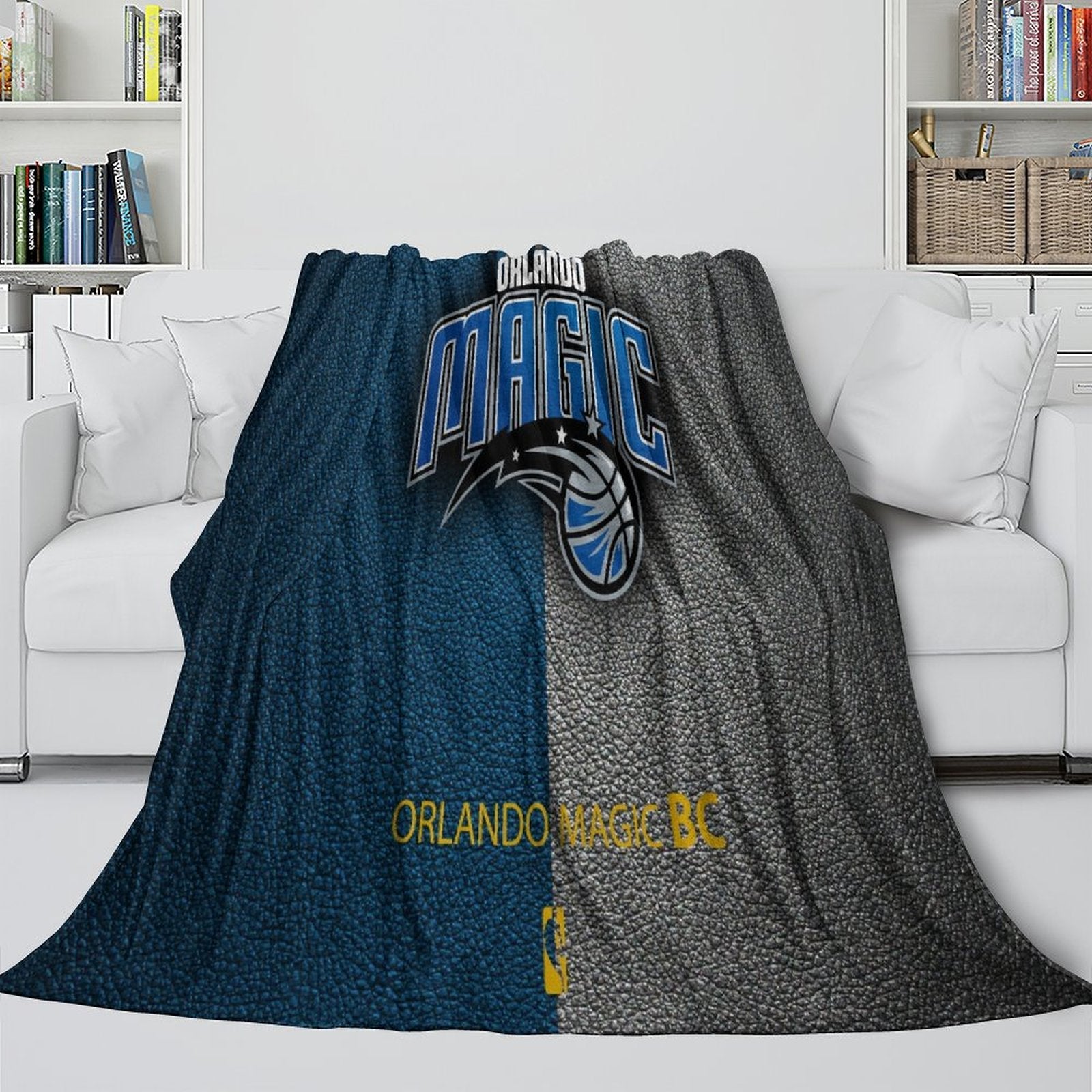 Orlando Magic Blanket Flannel Fleece Throw Room Decoration (Online Order Only)