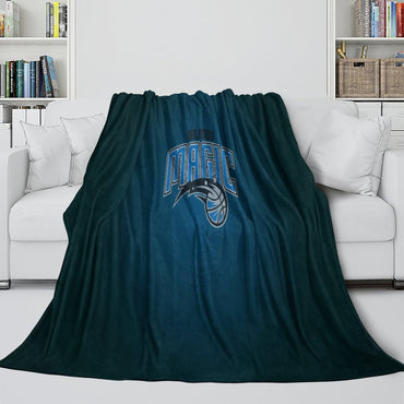 Orlando Magic Blanket Flannel Fleece Throw Room Decoration (Online Order Only)