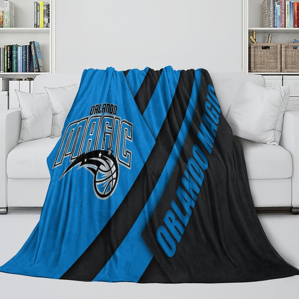 Orlando Magic Blanket Flannel Fleece Throw Room Decoration (Online Order Only)