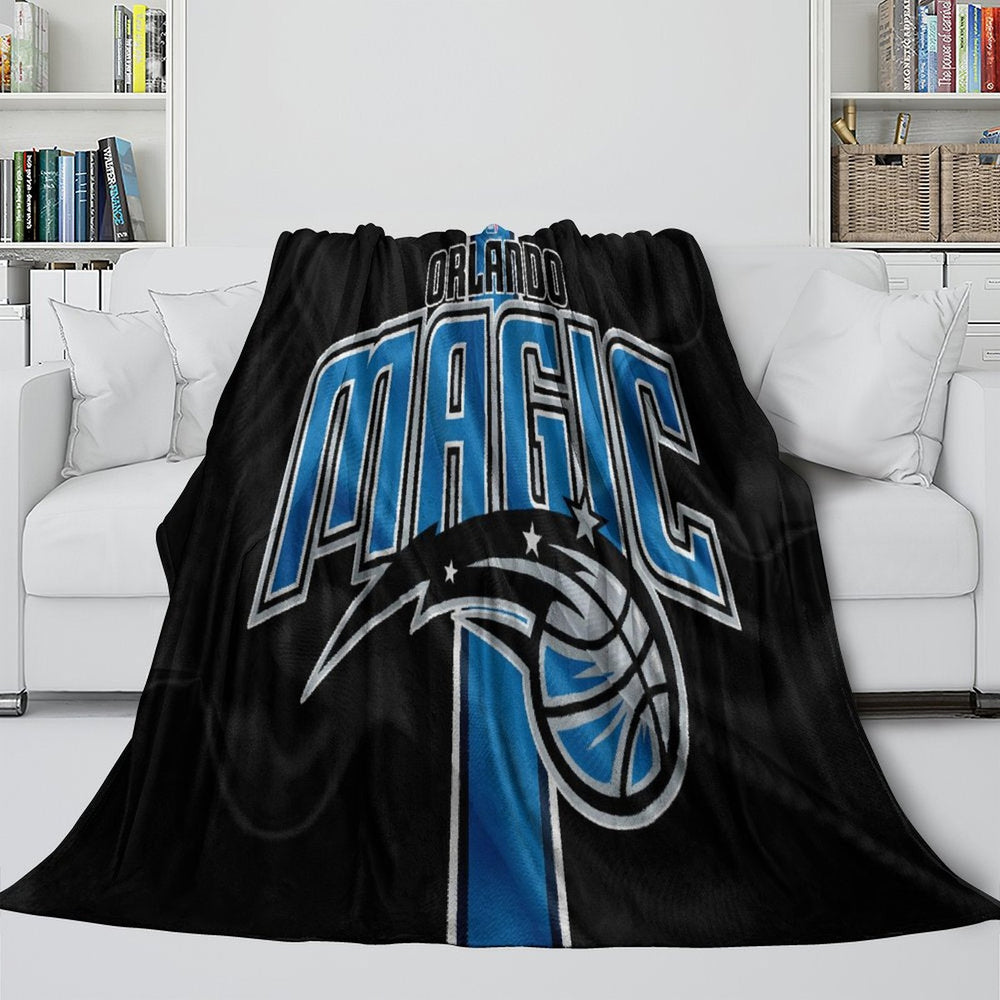 Orlando Magic Blanket Flannel Fleece Throw Room Decoration (Online Order Only)