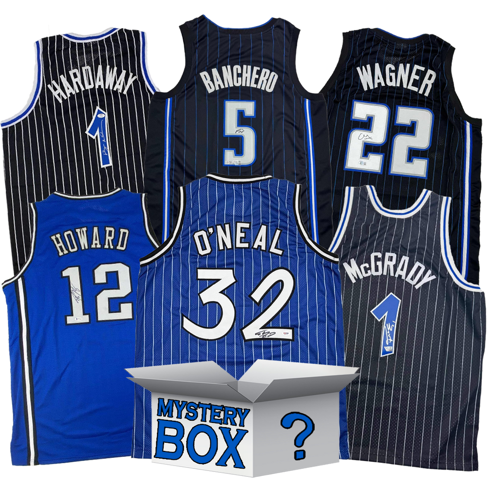 Autographed/Signed Orlando Basketball Jersey Mystery Box with PSA JSA or Beckett COA
