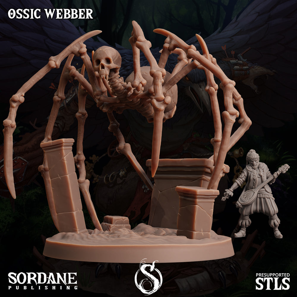 3D Printed Sordane Publishing Ossic Webber Burrows Below 28 32mm D&D (Online Only)