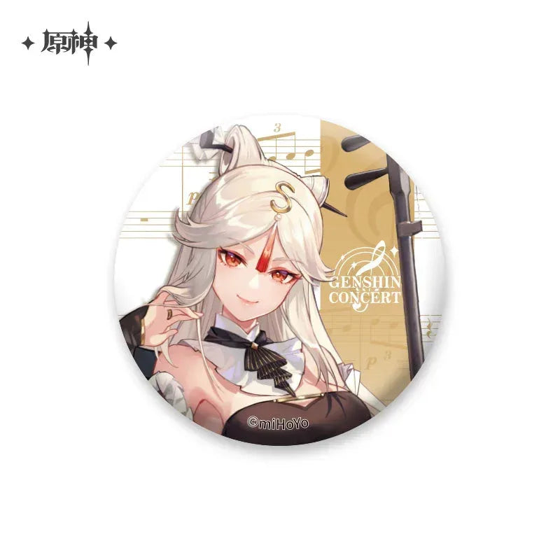 Genshin Impact Melodies of an Endless Journey Character Series Badge