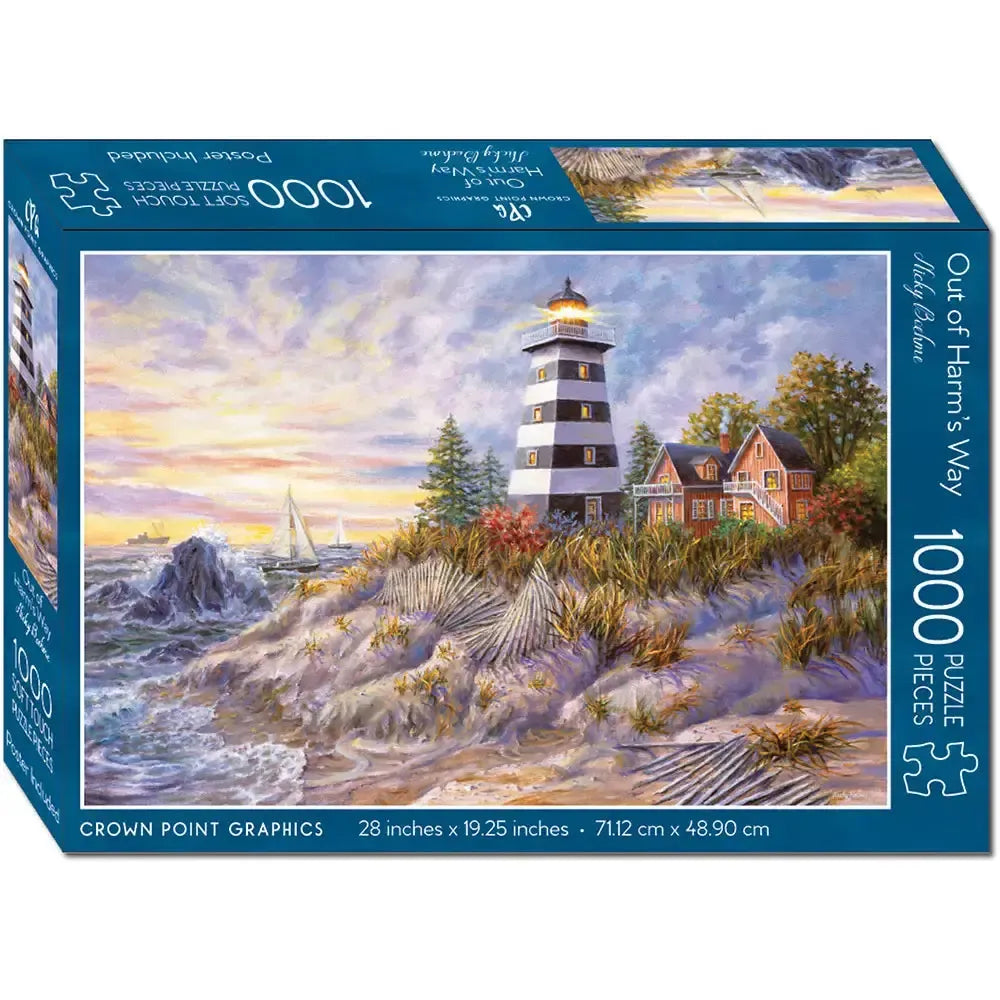 Out of Harm's Way 1000 Piece Soft Touch Jigsaw Puzzle Crown Point