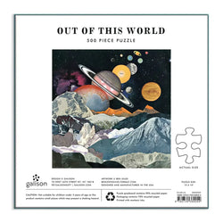 Out of this World 500 Piece Jigsaw Puzzle Galison (ONLINE ORDER ONLY)